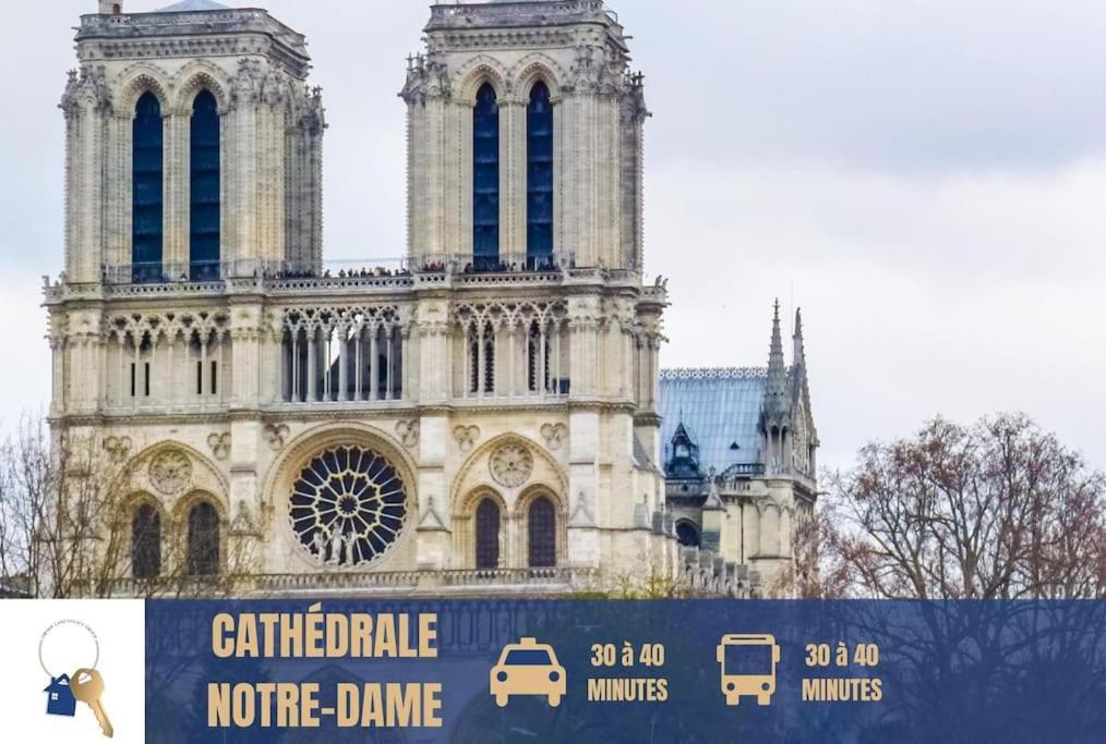 9 Mi From Stade De France - Charming 5-Room Сен-Дени Экстерьер фото