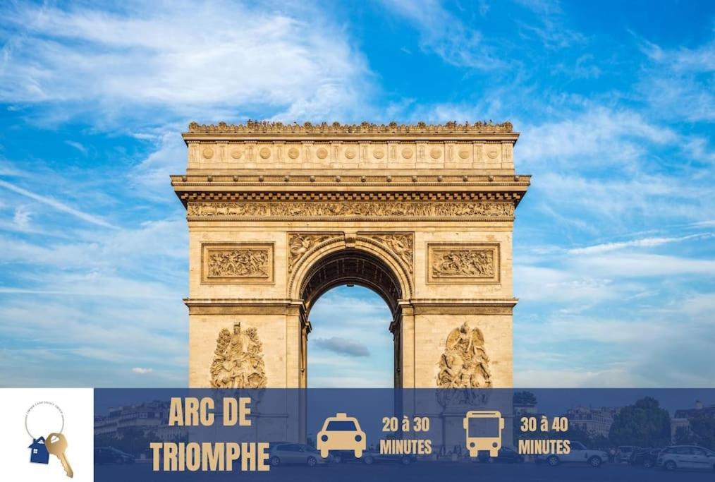 9 Mi From Stade De France - Charming 5-Room Сен-Дени Экстерьер фото