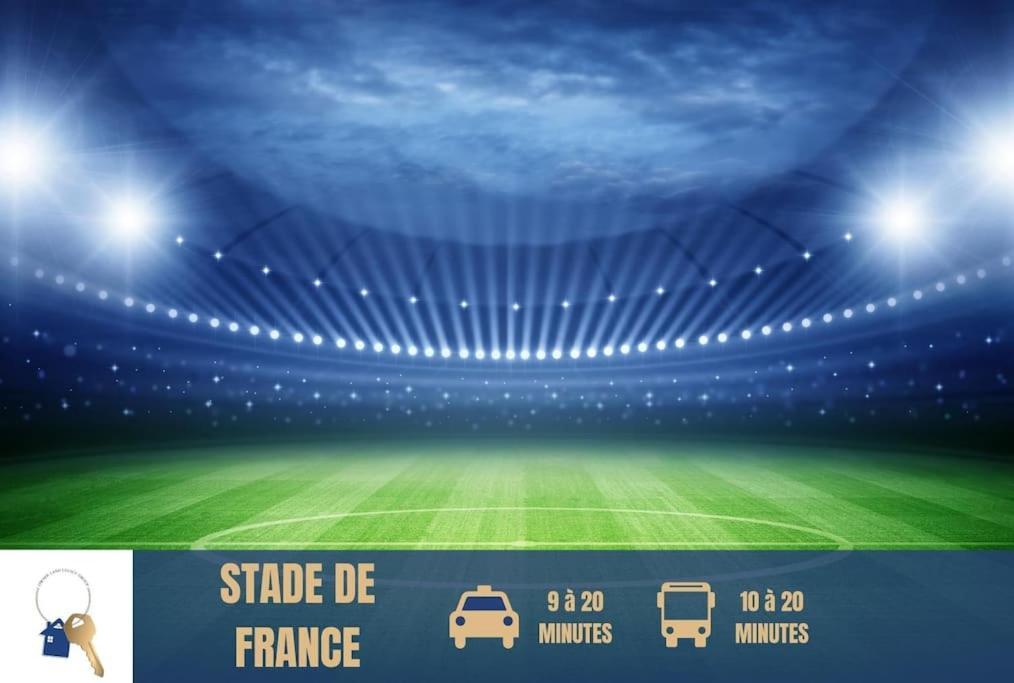 9 Mi From Stade De France - Charming 5-Room Сен-Дени Экстерьер фото